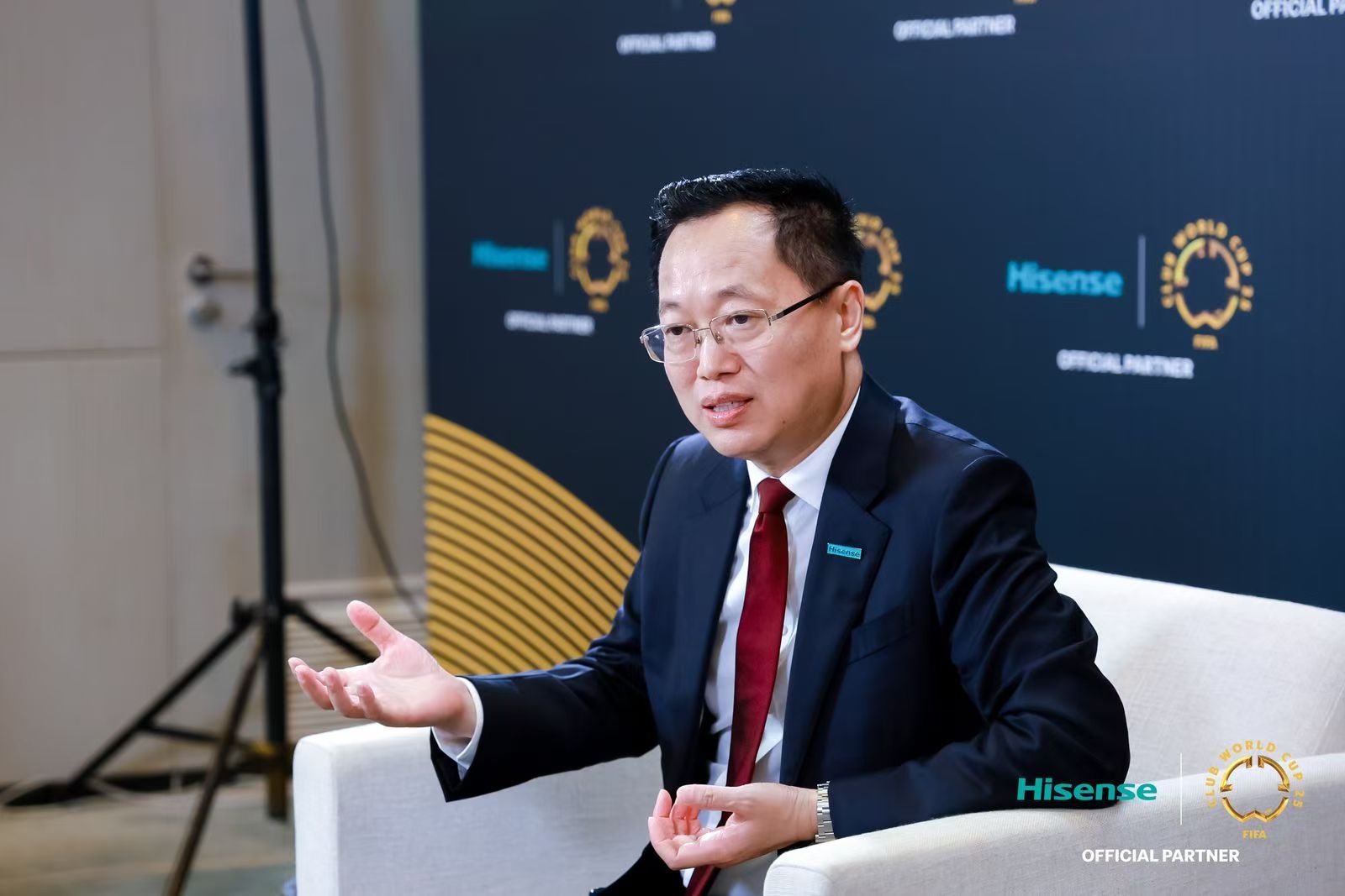 九游官网入口：连续赞助顶级赛事划算吗？ 海信集团董事长贾少谦：体育营销是个慢功夫