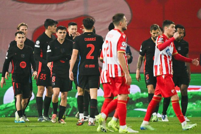 5-2！莱万双响欧冠射手王神锋比肩梅西巴萨双线狂奔(图4)