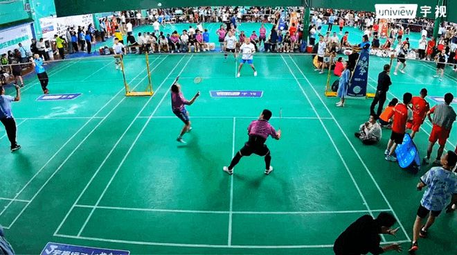 九游app：AI赋能体育宇视科技助力2024 HABL羽毛球联赛(图4)