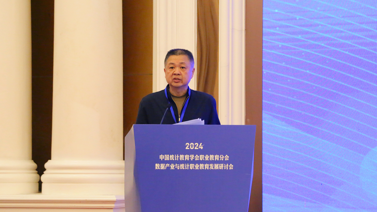 九游app：安庆职业技术学院承办中国统计教育学会职业教育分会2024年数据产业与统计发展研讨会(图3)