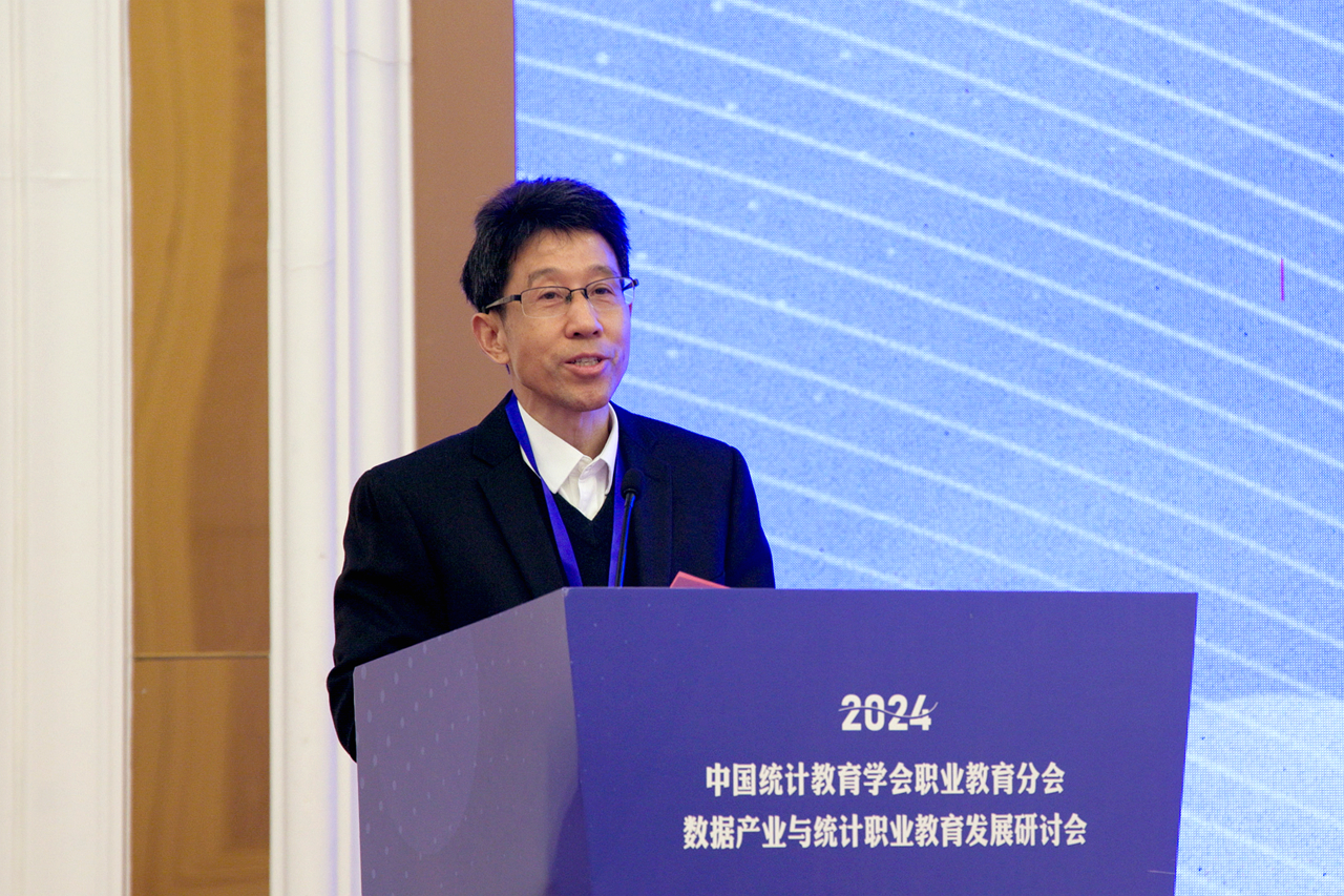 九游app：安庆职业技术学院承办中国统计教育学会职业教育分会2024年数据产业与统计发展研讨会(图4)