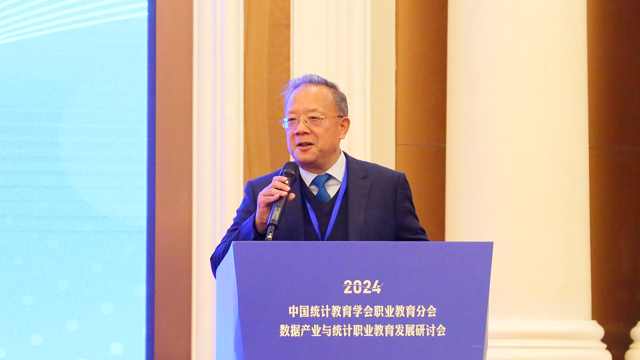 九游app：安庆职业技术学院承办中国统计教育学会职业教育分会2024年数据产业与统计发展研讨会(图5)