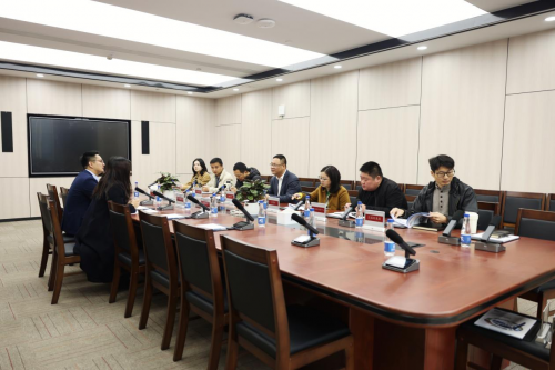 热烈欢迎杭州未来科技城党工委书记郭云伟一行莅临浙江保伦电子科技有限公司考察交流→(图5)