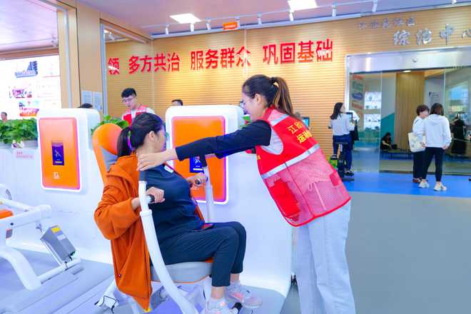 武汉江欣苑社区：科技助力体卫融合“运动健康促进中心”模式落地(图7)
