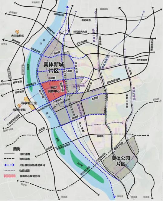 奥体新城片区：奥体芯书写体育赋能城市的湖湘样本