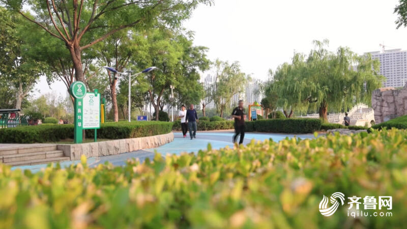 临邑首个双系统智能步道“亮相” 物联网+大数据让健身更智能(图2)