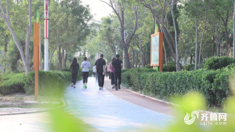 临邑首个双系统智能步道“亮相” 物联网+大数据让健身更智能(图5)