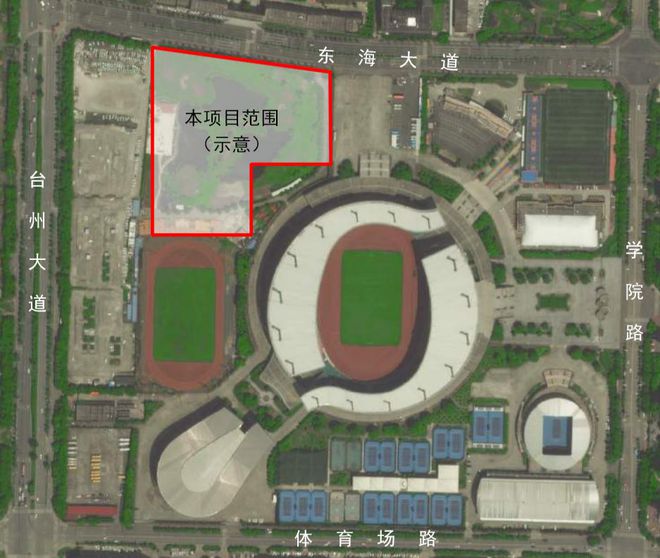 九游体育：可开万人演唱会！台州市体育馆设计方案出炉