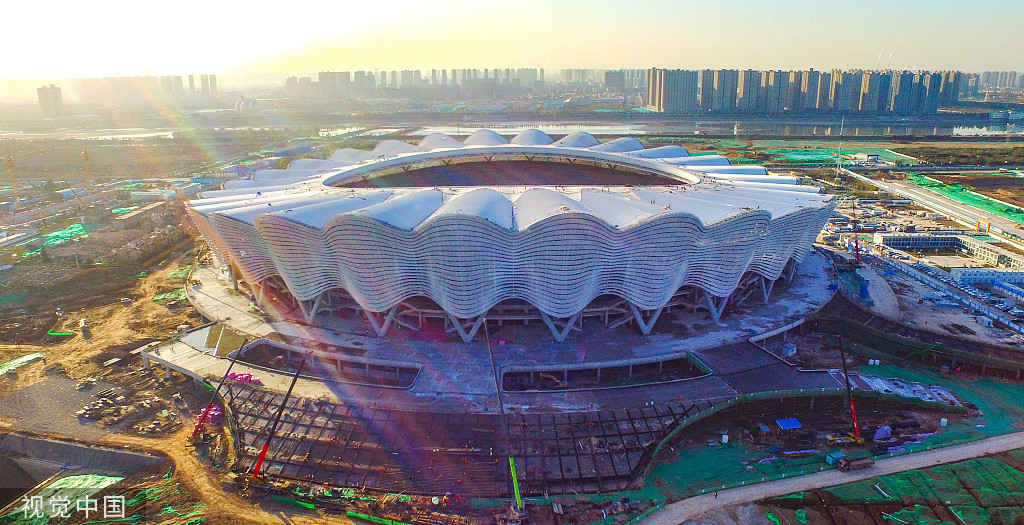 宣威市智慧体育公园建设 进入最后冲刺阶段