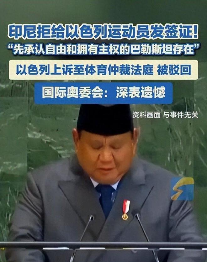 九游app:国际奥委会震怒!印尼因拒签以色列遭全面封杀全球赛事被叫停(图1) 九游app:国际奥委会震怒!印尼因拒签以色列遭全面封杀全球赛事被叫停(图1)