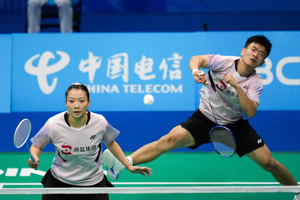 全运会｜世界上最好的羽毛球混双组合终于拿到了全运会金牌(图1)
