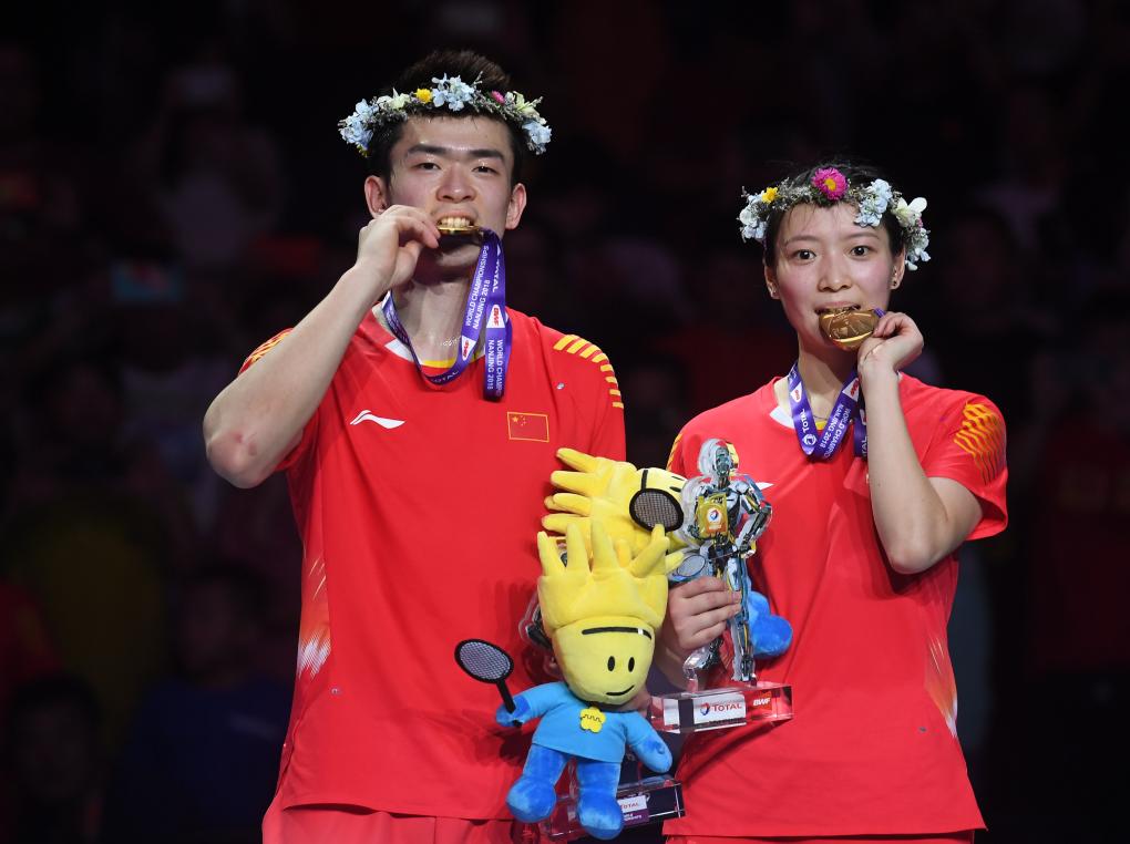 全运会｜世界上最好的羽毛球混双组合终于拿到了全运会金牌(图4)