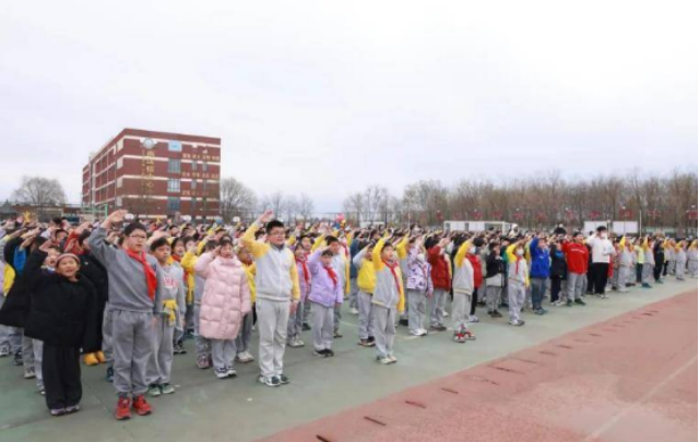 北京实验学校（海淀）顺义学校“AI+体育”长跑活动举行(图1)