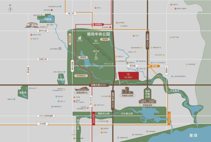 合肥琥珀星樾湾-营销中心位置-官网售楼中心(图1)