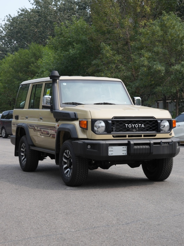 24款丰田酷路泽LC76 28T 柴油自动版最新价格60来万提车(图2)