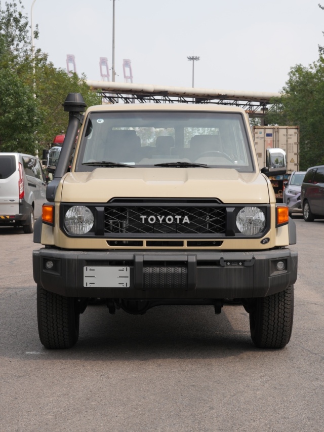 24款丰田酷路泽LC76 28T 柴油自动版最新价格60来万提车(图1)