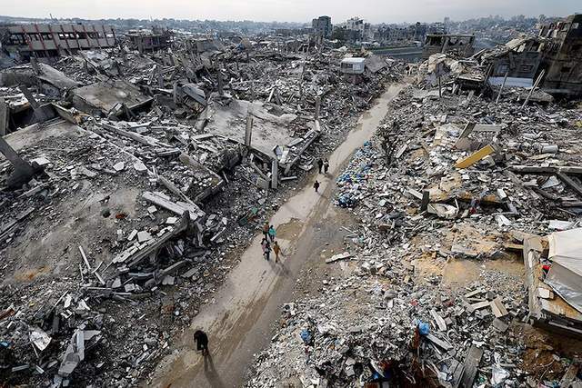 250亿美元！加沙重建效果图公布特朗普：这块地太美！(图8)